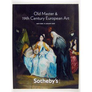 Sothebys Auction Catalog 2009 New York 19th Century Master European Art N08517